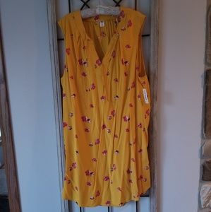 Floral pattern dress